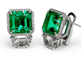 Tiffany Emerald Earings